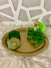 Load image into Gallery viewer, Money Green/ Gold Pretty Rollr Vanity Toppers
